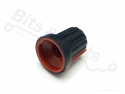 Knop Pointer Mengpaneel-stijl Zwart/rood
